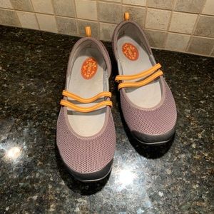 Teva slip on shoes - size 8